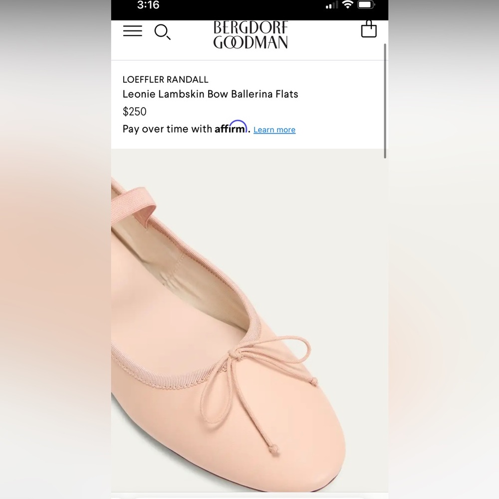 Loeffler Randall ballet flats
